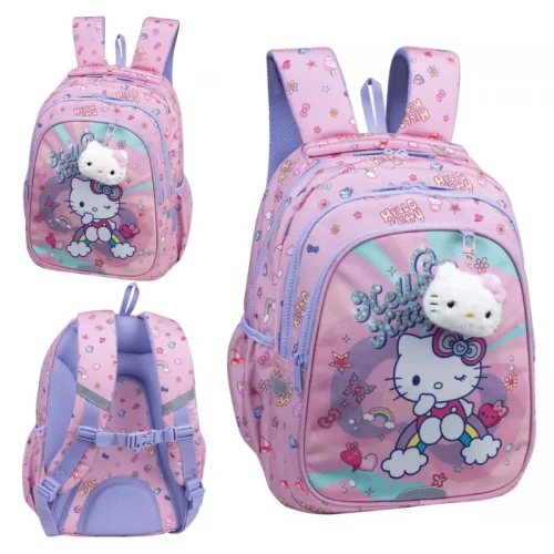 Coolpack Jerry Duży Plecak Przedszkolny Szkolny 3-komorowy Dziecięcy Hello Kitty