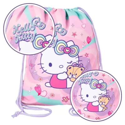 Coolpack Hello Kitty Beta Worek Na Buty Wf Sportowy Gimnastyczny Różowy