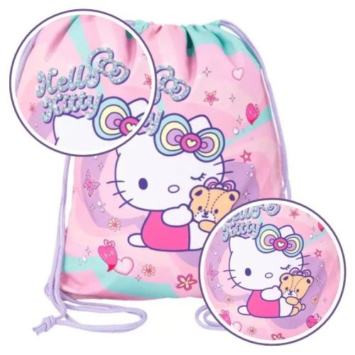 Coolpack Hello Kitty Beta Worek Na Buty Wf Sportowy Gimnastyczny Różowy