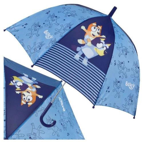 Mała Parasolka Dziecięca Parasol Automatyczny Niebieski Pies Bluey Dla Dzieci 3+
