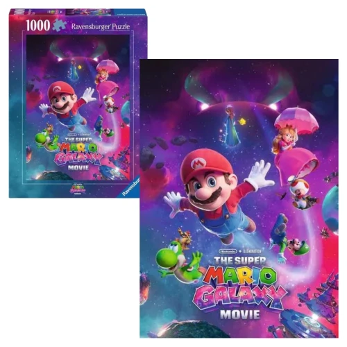 Ravensburger Puzzle 1000 Elementów Super Mario Galaxy Movie 7+