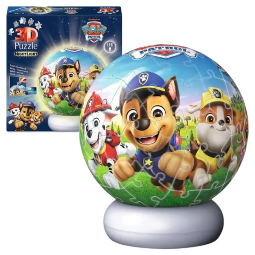 Ravensburger Puzzle 3D Model Przestrzenny Psi Patrol Lampka Nocna 73el. 6+