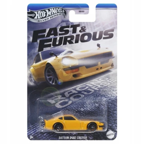 Hot Wheels Premium Fast & Furious Metalowe Autko Gumowe Opony Samochodzik Kolekcjonerski Datsun 240Z Custom JBY41