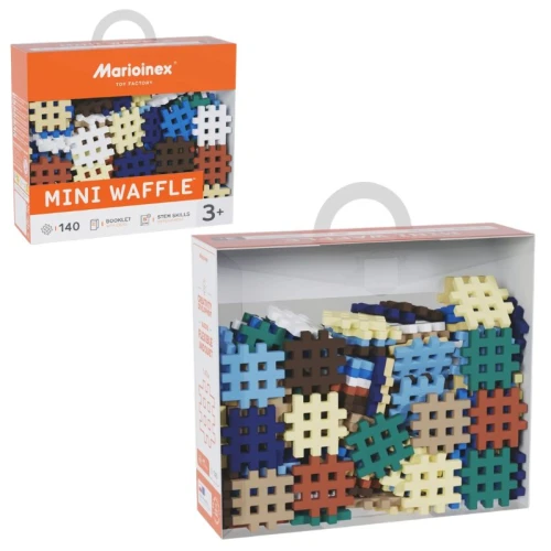 Marioinex Mini Waffle Klocki Konstrukcyjne Małe Edukacyjne Kreatywne Świat Natury 140 Sztuk