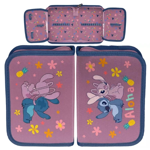 Paso Piórnik Bez Wyposażenia Szkolny Do Szkoły Stitch Aloha