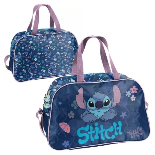 Paso Torba Sportowa Treningowa Podróżna Na WF Podróż Pojemna Dla Dzieci Stitch Coastal Cool