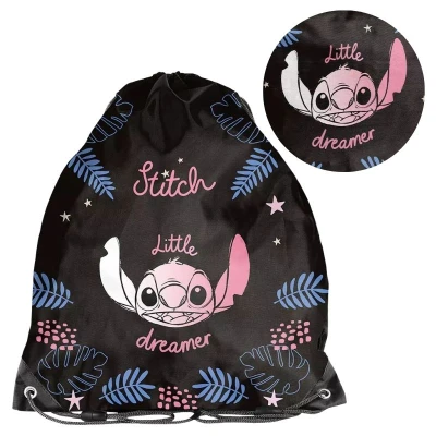 Paso Worek Sportowy Na Obuwie WF Basen Plecak Podróżny Kompaktowy Szkolny Stitch Little Dreamer