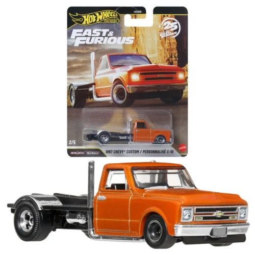 Hot Wheels Premium Fast&Furious Autko Kolekcjonerskie 1967 Chevy Custom C-10 JHW61