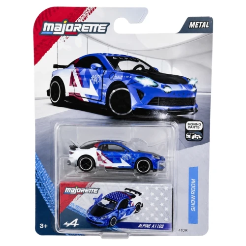 Majorette Deluxe Samochód Metalowy Model Resorak Premium Gumowe Opony Alpine A110R 3+