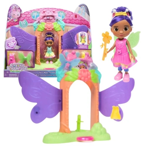 Koci Domek Gabi Zestaw Lalka Wróżkowa Gabi Transformacja Wróżki Spin Master 3+