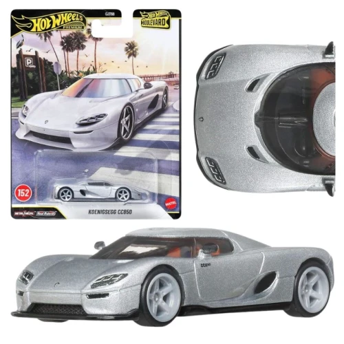 Hot Wheels Premium Boulevard Samochodzik Auto Pojazd 1:64 Autko Koenigsegg CC850 3+