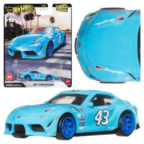 Hot Wheels Premium Boulevard Samochodzik Auto Pojazd 1:64 Autko 2021 Toyota GR Supra 3+