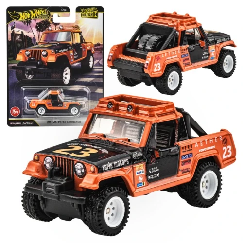 Hot Wheels Premium Boulevard Samochodzik Auto Pojazd 1:64 Autko 1967 Jeepster Commando 3+