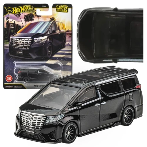 Hot Wheels Premium Boulevard Samochodzik Auto Pojazd 1:64 Autko 2015 Toyota Alphard 3+