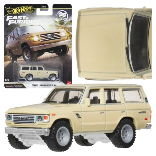Hot Wheels Premium Fast & Furious Autko Kolekcjonerskie Autko Toyota Land Cruiser FJ60 JHW76