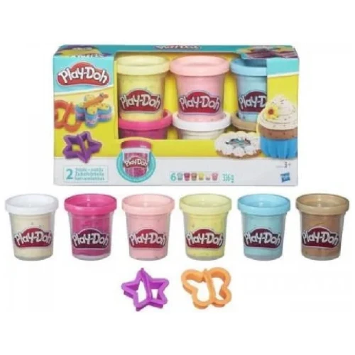 Play-Doh Ciastolina Zestaw Masa Plastyczna Confetti 6 Tub Tuby 3+