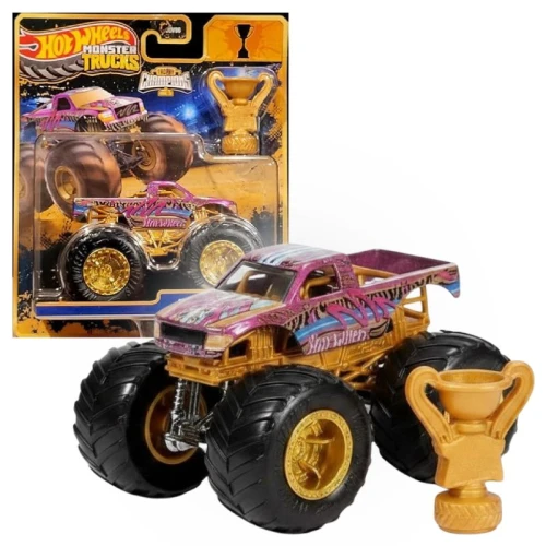 Hot Wheels Monster Trucks Trophy Champions Pojazd Samochodzik Autko Ciężarówka Torque Terror JMV67 3+