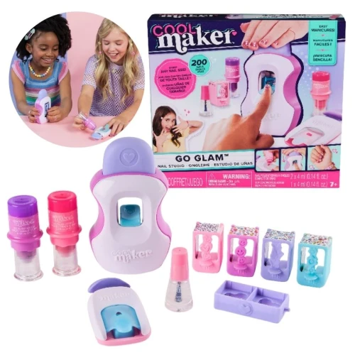 Go Glam Cool Maker Studio Paznokci Dla Dzieci Zestaw Do Manicure