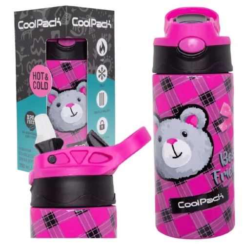 Butelka Termiczna Ze Stali Nierdzewnej Coolpack Buddy 350 ML Do Szkoły Dla Dzieci