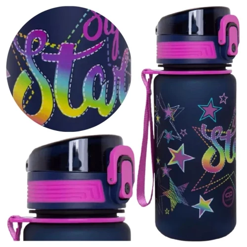 Bidon Coolpack Stars Butelka Na Wodę 400ML Do Szkoły Dla Dzieci Na Napoje Bez BPA