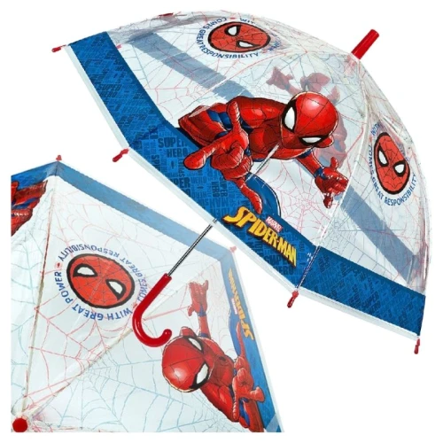 Parasolka Dziecięca Parasol Automatyczny Spidey Spider-Man Dla Dzieci Undercover 3+