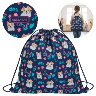 Astrabag Worek Na Buty Obuwie Sportowy Szkolny Dear Puppy