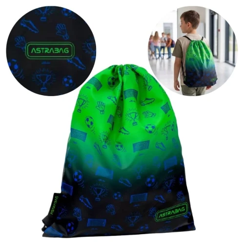 Astrabag Worek Na Buty Obuwie Sportowy Szkolny Ombre Football