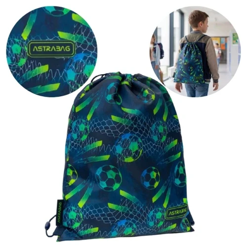 Astrabag Worek Na Buty Obuwie Sportowy Szkolny Football 