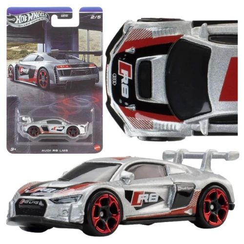 Hot Wheels Silver Series Autko Pojazd Samochód GRT01 JKY16 Audi R8 LMS