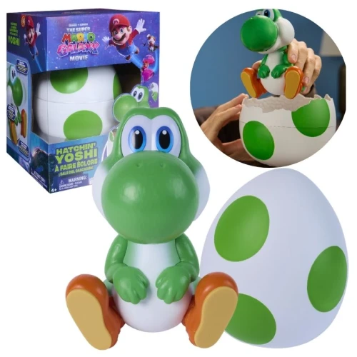 Super Mario Bros Galaxy Film Interaktywny Dinozaur Yoshi W Jajku Jajko Dinozaura Wykluwające Się Figurka Interaktywna