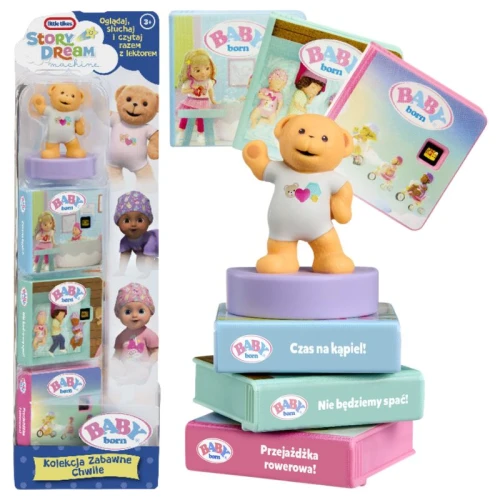 Little Tikes Story Dream Machine Baby Born Zestaw Bajek Do Interaktywnego Projektora Dla Dzieci 3 Bajki Bajka Do Projektora