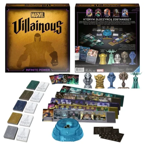 Ravensburger Marvel Villainous Gra Planszowa Rodzinna 2-4 Graczy 12+ 