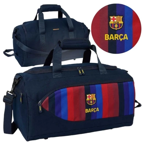  Torba Sportowa Safta Podróżna Pojemna Na Siłownię WF Basen Młodzieżowa FC Barcelona 31l