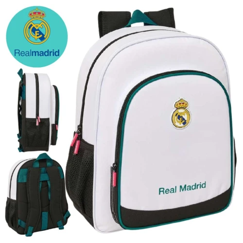 Plecak Szkolny Przedszkolny Safta Real Madryt Real Madrid 26/27 Do Szkoły Sportowy Pojemny Dziecięcy
