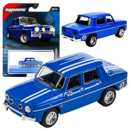 Majorette Collection Pojazd Kolekcjonerski Auto Autko Samochód Metalowy Model Renault R8 Gordini 1966 W Skali 1:64