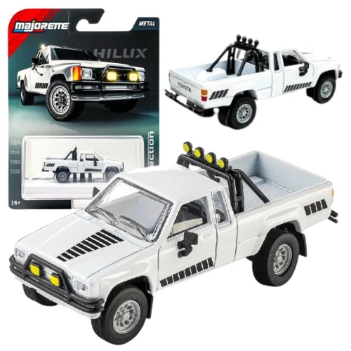 Majorette Collection Pojazd Kolekcjonerski Auto Autko Samochód Metalowy Model Toyota Hilux SR5 Pickup 1985 W Skali 1:64