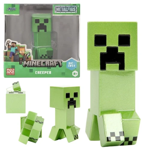 Jada Toys Metalfigs Minecraft Creeper Figurka Z Metalu Oryginalna Metalowa Zabawka 1 Szt 8+ Lat Dla Dzieci