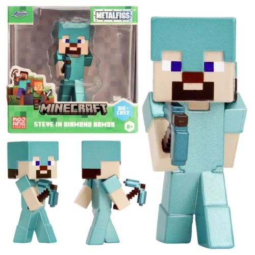 Jada Toys Metalfigs Minecraft Steve Figurka Z Metalu Oryginalna Metalowa Zabawka 1 Szt 8+ Lat Dla Dzieci