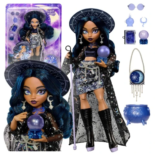 Lalka Modowa Magic By Monster High Claire De Luna Zestaw Z Akcesoriami Magiczny Kociołek JMB89