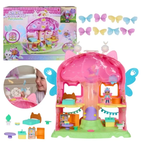 Magiczny Domek Dla Lalek Koci Domek Gabi Duży Zestaw Akcesoria Figurka Wróżka Skrzydełka