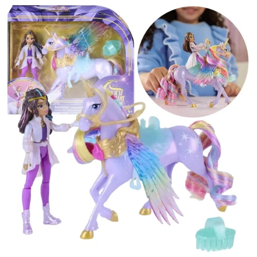 Spin Master Unicorn Academy Akademia Jednorożców Sophie i Jednorożec Wildstar Magiczny Zestaw