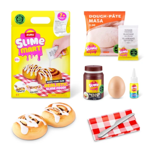 Zestaw Slime Mart Cynamonki Deser Masa Plastyczna DIY Zestaw Kreatywny Dla Dzieci 6+
