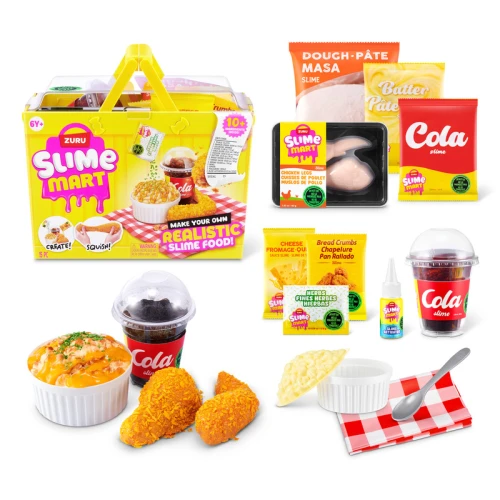 Zestaw Slime Mart Koszyk Z Zakupami Masa Plastyczna DIY Zestaw Kreatywny Dla Dzieci 6+