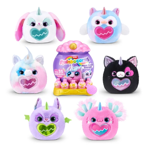 Zuru Rainbocorns Magic Potion Surprise Kociołek Niespodzianka Zabawka Maskotka Pluszowa Pluszak W Magicznym Kociołku