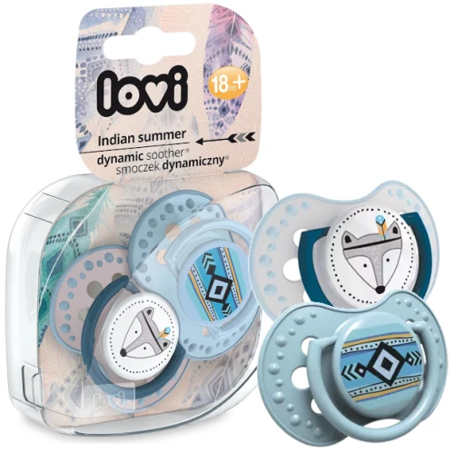 OUTLET! LOVI SMOCZEK DYNAMICZNY ORTODONTYCZNY 2szt. 18m+