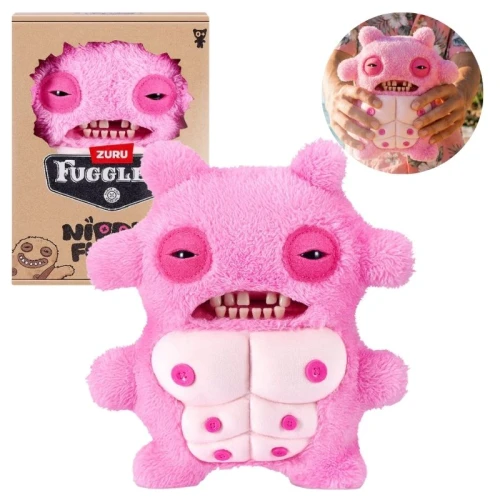 Fuggler Funny Ugly Monster Nipple Fuggs Maskotka Straszna Brzydki Pluszak Przytulanka Dla Dzieci Pluszowa Śmieszna Różowa