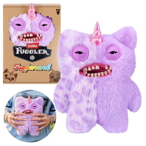 Fuggler Funny Ugly Monster Fugglercorns Maskotka Straszna Brzydki Pluszak Przytulanka Dla Dzieci Pluszowa Śmieszna Jednorożec