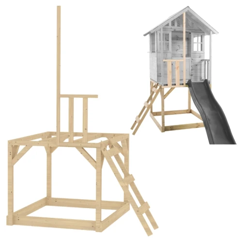 OUTLET! Tp Toys Taras Podest Podwyższenie Do Domku Drewnianego Z Balkonem