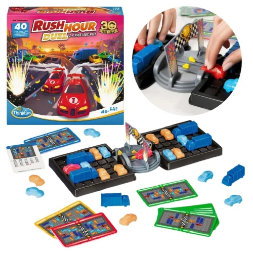 Gra Planszowa Rush Hour Duel Rodzinna Logiczna Dla Dzieci Ravensburger 2 Graczy 8+
