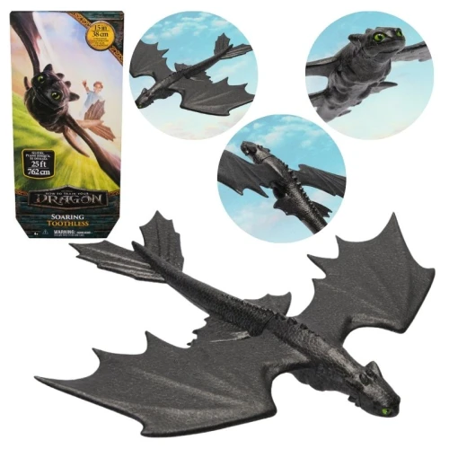 Figurka Szybowiec Smok Glider DreamWorks Duży Latający Szczerbatek Jak Wytresować Smoka 38 cm
